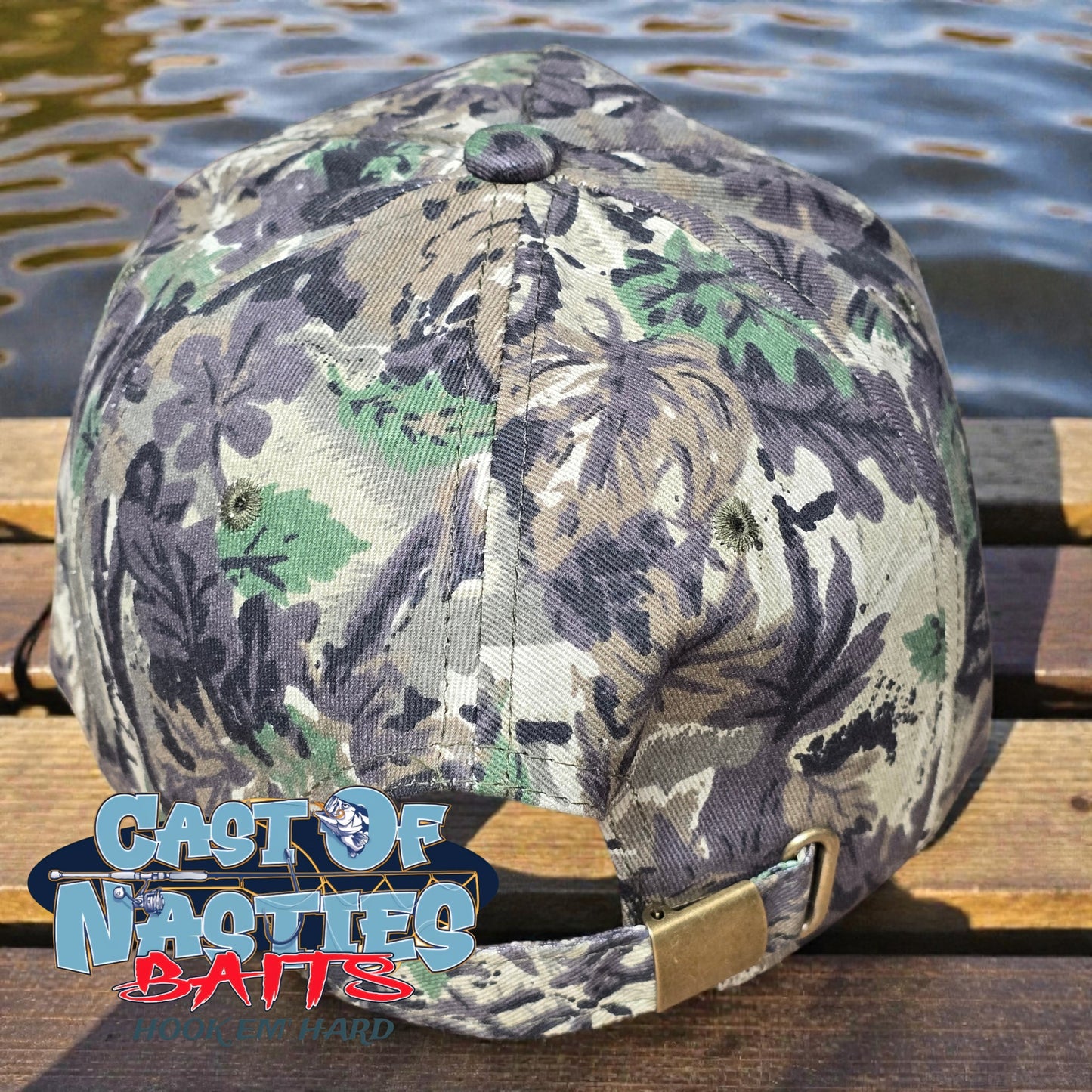 Camo Embroidered Hat
