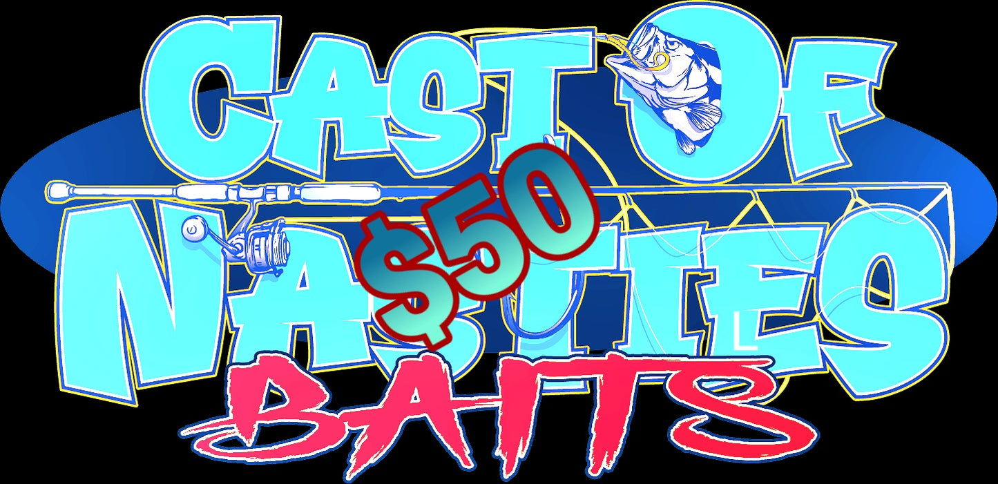 CAST OF NASTIES BAITS E-GIFT CARD