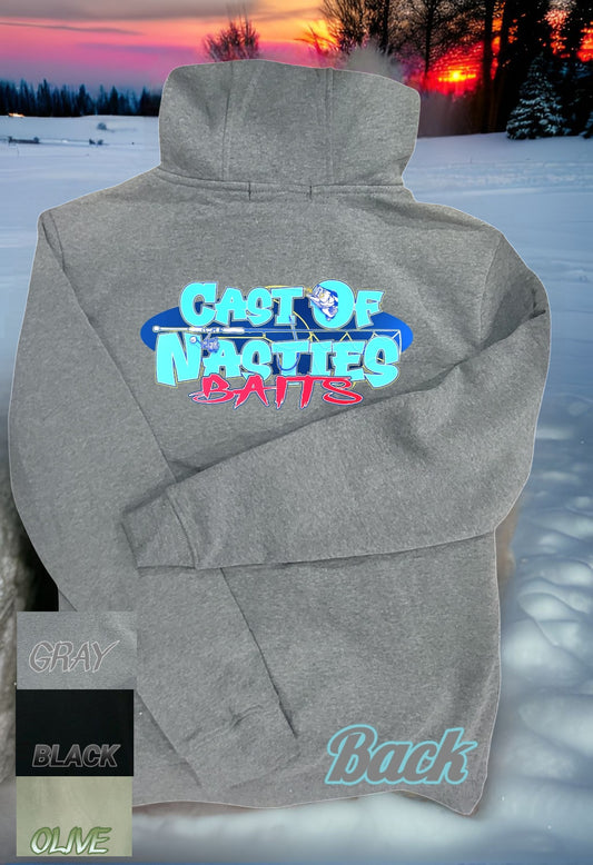 ZIP UP UNISEX HOODIE(FLEECE LINED)